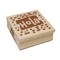Hola Hello Spanish Doodle Square Rubber Stamp for Stamping Crafting